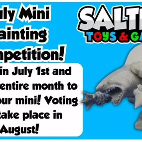 July Mini Painting Competition
