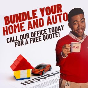 Bundle your Home and Auto Insurance. Call for a FREE quote!