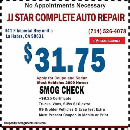 Logótipo de JJ Star Complete Auto Repair