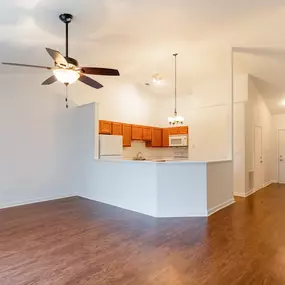 Vinyl wood-plank flooring