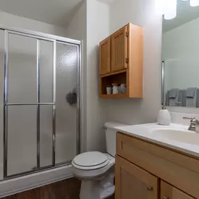 Large updated bathroom