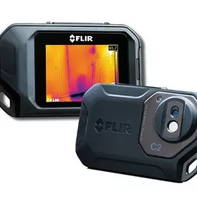 The FLIR Cx-Series (C2 & C3) is the world’s first full-featured, pocket-sized thermal camera designed for a wide range of building and electrical/mechanical applications.