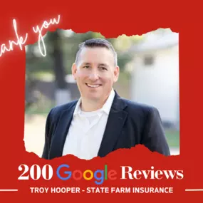 We want to say thank you to all who helped us reach 200 Google Reviews! Your feedback and testimonials motivate us to continue providing exceptional insurance services and personalized assistance in and around Cypress, Texas.