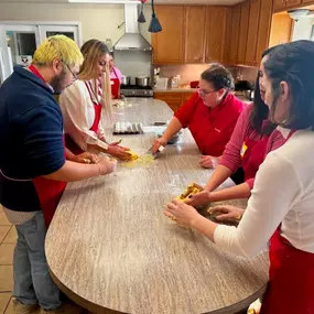 Cooking up success—one recipe at a time! ????‍????????‍???? Our team traded policies for pots and pans during a fun-filled cooking class. Just like in insurance, teamwork and attention to detail were the secret ingredients to getting the job done!