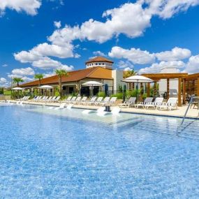 Resort-Inspired Swimming Pool