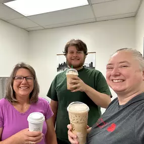 Nothing says “Friday” like a trip to Starbucks!