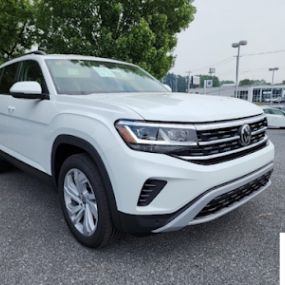 The New 2023 Volkswagen Atlas SE Tech With 4Motion is available now for 3.9% APR For 60 Months