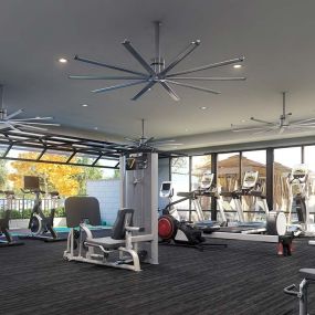 High-end fitness center