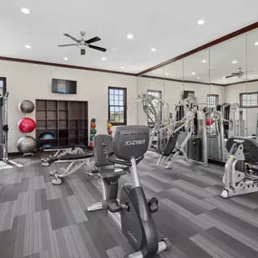 Fitness Center with Free Weights and Cardio