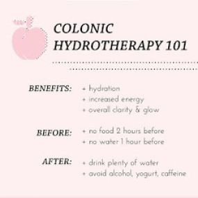 Colonic Hydrotherapy 101.