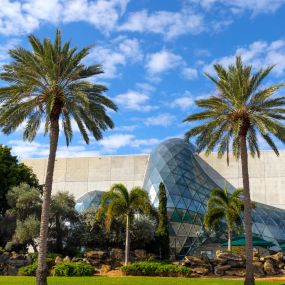 The Dali (Salvador Dali Museum) in St. Petersburg, FL near Camden Central and Camden Pier District