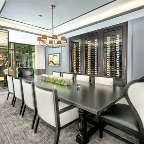 Private Dining Room with Catering Kitchen at Camden Central Apartments in St. Petersburg, FL.