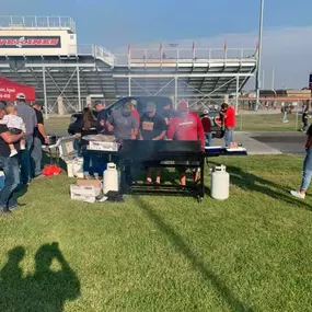 Cookout with our team