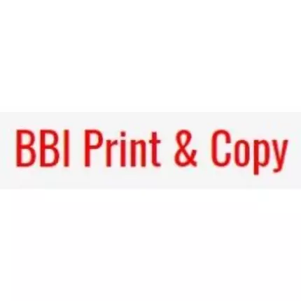 Logo from BBI Print & Copy