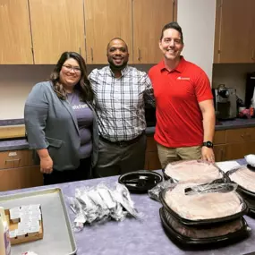 It's Teacher Appreciation Week! We had a chance to bring some breakfast to our Anna High School Teachers this morning. We love supporting AISD. It's a great day to be a Coyote!