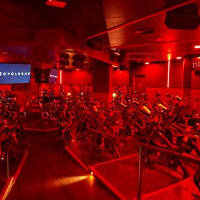 Our state of the art CycleStadium features bikes with weights and CycleStats technology.