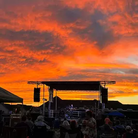 Beautiful Night Sky Sat Night in Central at a Free Community Concert