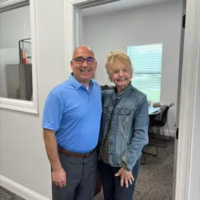 Some days are just better than others and today is one of those days.

I had a wonderful customer appointment this morning with the lady in the pic below, Ms. Cress, my kindergarten teacher at Tanglewood Elementary.

She did more than teach me when I was 5 years old. She encouraged and believed in me. She instilled in me that “you can do anything if you put your mind to it”.

She has always been so intentional of staying in touch with me. I walk tall after reading a card from her or visiting wit