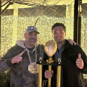 Congrats to my fellow State Farm agent, Skyler Peak, for beating me in the final of the First-Annual Denver Metro Area State Farm Fantasy Football League