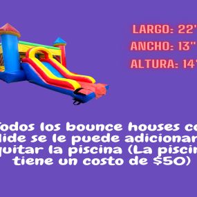 Quintero Party Rental- jumper con slide