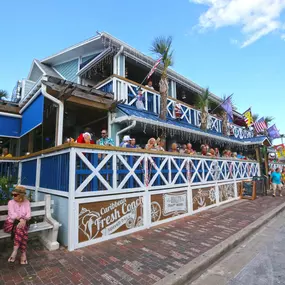 Flagler Tavern, just steps from the beach, features Flagler Avenue's only double decks to enjoy a meal, a beverage and people watching, in New Smyrna Beach, FL