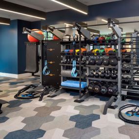 Fitness Center with free weights