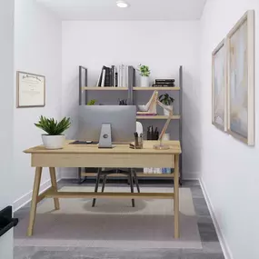 Flex space with room to work from home at Camden Durham apartments in Durham, NC