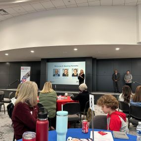 Hamilton Southeastern Schools this morning as district leadership invited the community to work together on reimagining how to create an environment for students to be successful immediately upon graduation