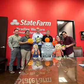 Getting festive for Halloween here at our Tomball office! Call or stop by for a free auto insurance quote