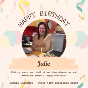 Happy Birthday, Julie!