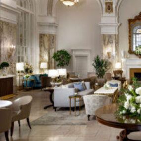 The Hermitage Hotel lounge
