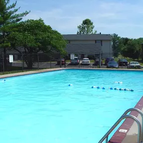 Sparkling Swimming Pool at Abney Lake Apartments