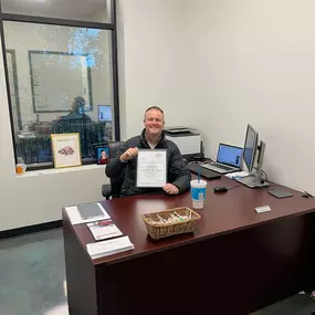 Congratulations to our newest employee Dustin Alford for passing his P & C test! We are so glad you have joined our team! We are expecting greats things!!!