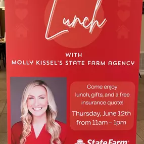 We loved having you all come in and see us and have lunch together. Come by any time for a free insurance quote or review