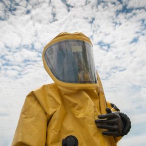 Hazmat firefighter first responder training