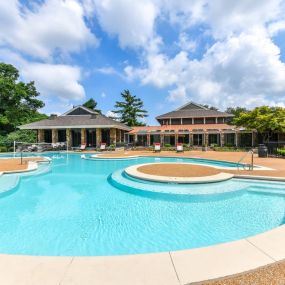 Pool deck at 15Seventy, Chesterfield