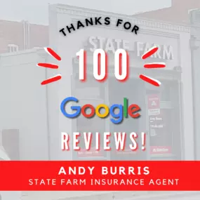 We want to say thank you to all who helped us reach 100 Google Reviews! Your feedback and testimonials motivate us to continue providing exceptional insurance services and supportive assistance in and around Cartersville, Georgia.