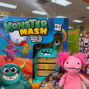 Monster Mash! ????A game of smashing the monster and finding the match it displays. ????Compete with others on who can slap the matching monster first! ????