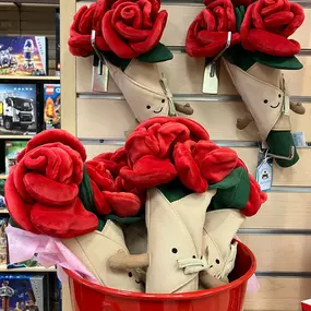 ❤️Will you be our Valentine? ???? 
Check out all our Valentines plushies, games, books and more! ????
#valentinesday #progressridge #downtownhillsboro #bethanyvillage #shoplocalpdx #smallworldbigplay