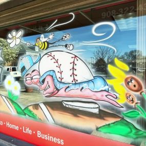 Jason Bartlett - State Farm Insurance Agent

 Springtime mural for the office!