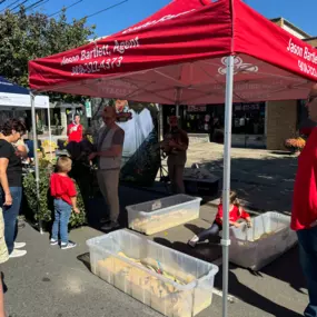 Thanks to @dinosaursarise for making our State Farm tent a popular stop along Park Avenue and to @scotchplainsrecreation for hosting yet another great event!