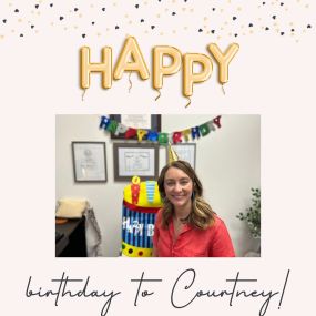 Happy birthday to Courtney!