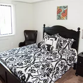 Bedroom with Big Bed and Mattress