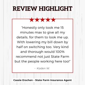 Cassie Erschen - State Farm Insurance Agent