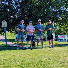 We were a sponsor at our local golf tournament this past weekend. Cassie Erchen State Farm Insurance