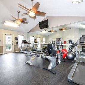 Fitness Center at Addison on Cobblestone Apartment Homes