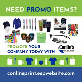 Looking for promotional products? Since 1980, Conlin’s has served the Philadelphia region with exceptional printing services and more! Whether you are looking for a specific item or just browsing for ideas, our site is your one-stop source.