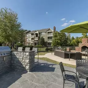 Outdoor Grilling Station