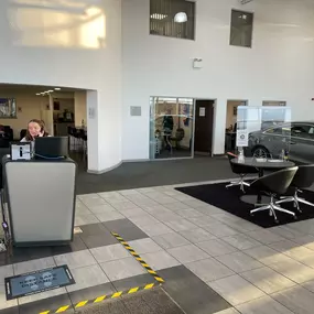 Inside the Mercedes-Benz of Ayr Service Centre