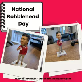 Jake the Bobblehead hanging around the office!